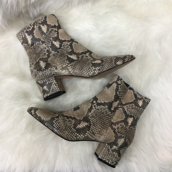 Dolce Vita Bell Ankle Boots - Snake - Size 8 - New w/o box - Picture 7 of 8